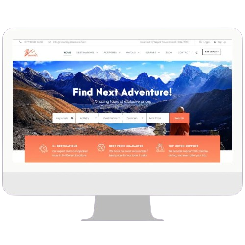 Mockup Himalayan Leisure